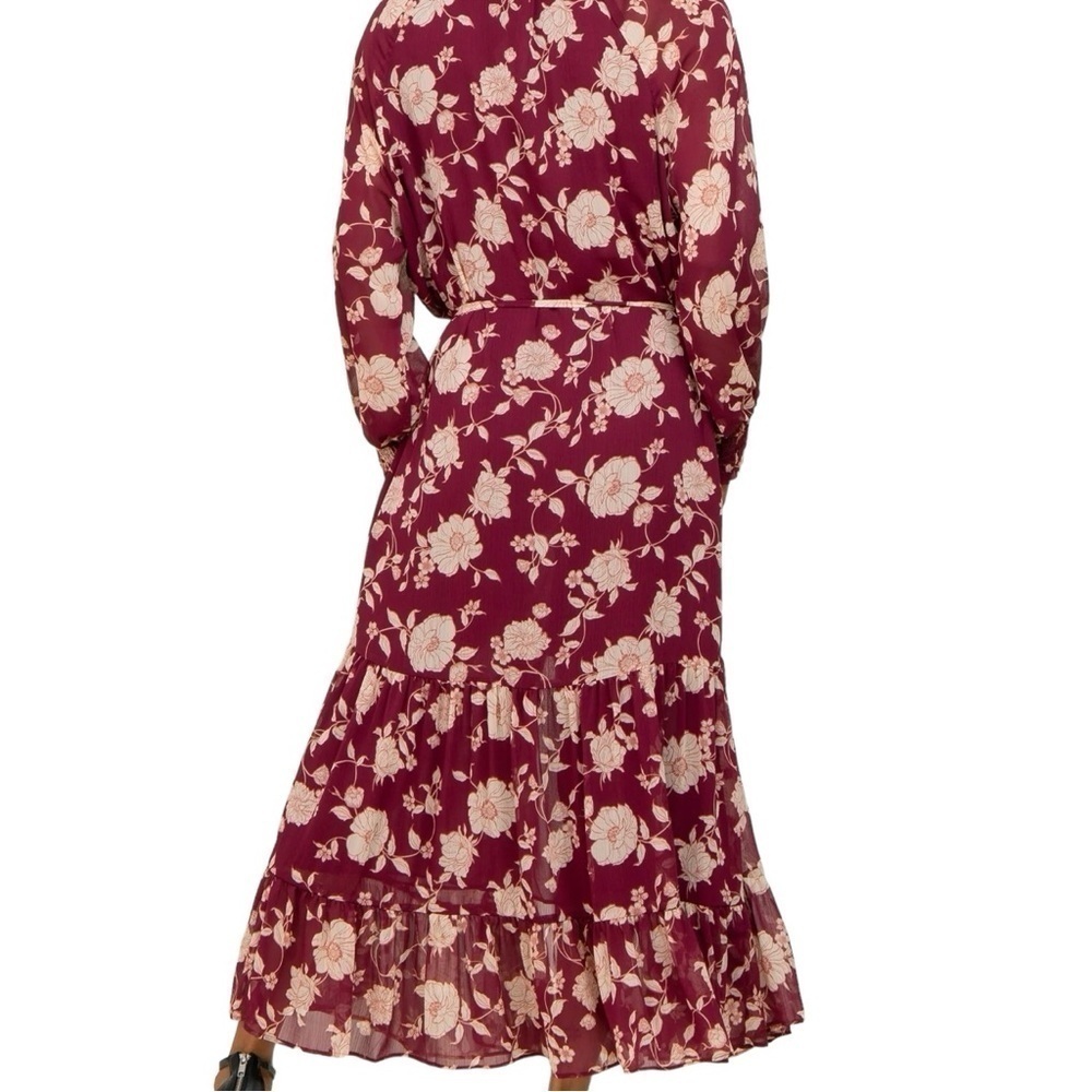 Dress forum size small fun bohemian floral long sleeve dress. - Picture 4 of 16